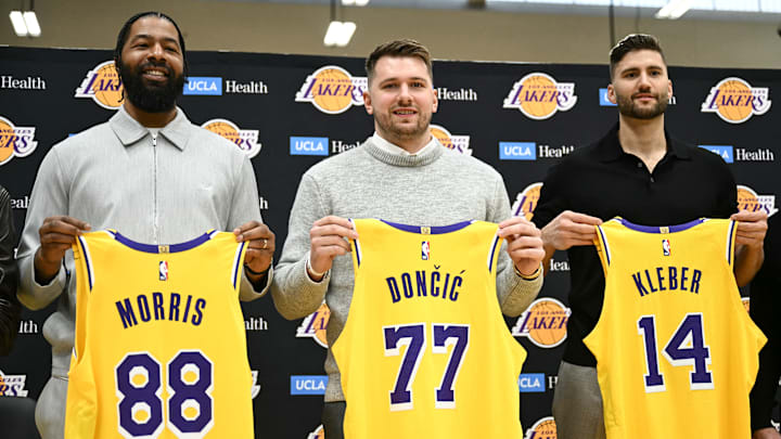 Los Angeles Lakers, Markieff Morris, Luka Doncic, Maxi Kleber