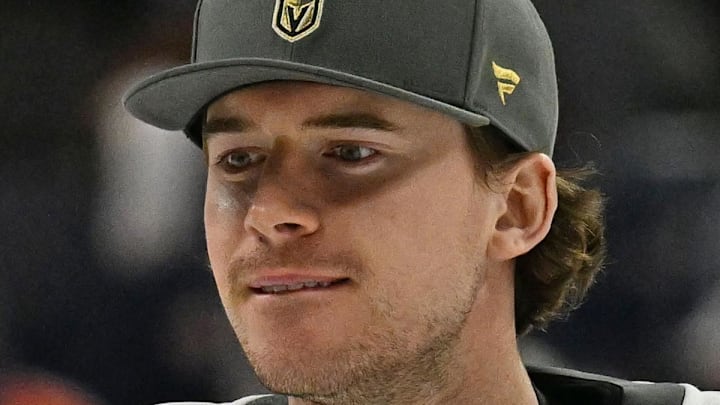 NHL Vegas Golden Knights goaltender Carter Hart