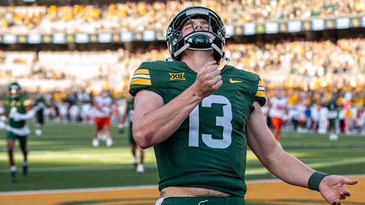 QB Sawyer Robinson getting into the endzone