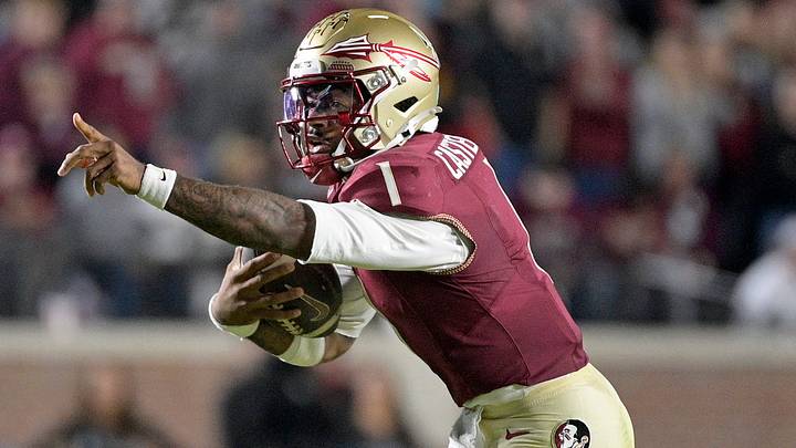Florida State Seminoles quarterback Tommy Castellanos (1)