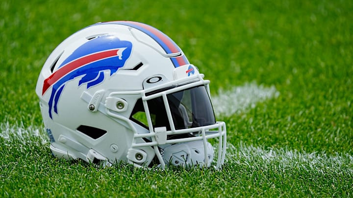 Buffalo Bills helmet.