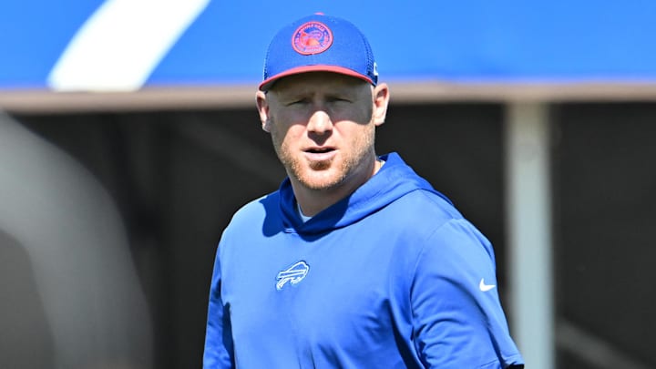 Buffalo Bills offensive coordinator Joe Brady.
