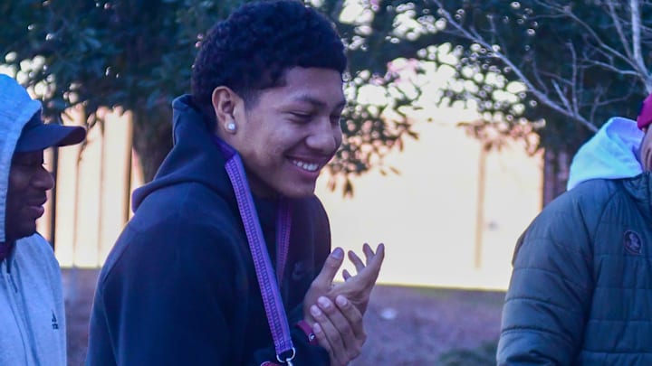 Florida State football hosted several 2025 and recruits on campus for the first Junior Day of 2024 on Jan. 20, 2024 in Tallahassee, Fla.