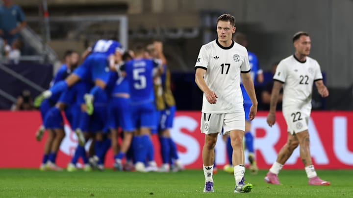 Florian Wirtz fassungslos, die Slowakei jubelt