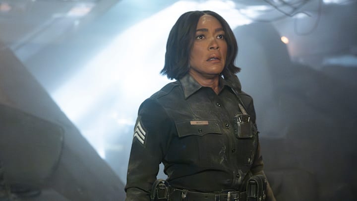9-1-1 - “Seismic Shifts” - The 118, still reeling from their recent loss, is dispatched to a mass casualty event after a high-rise apartment building collapses. Then, Athena and Chimney have to work together to save a familiar face.THURSDAY, MAY 15 (8:00-9:00 p.m. EDT) on ABC. ANGELA BASSETT