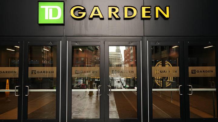 Mar 13, 2020; Boston, Massachusetts, USA; The exterior of TD Garden is seen as the NBA season is on hold due to concerns over the Covid 19 coronavirus. TD Garden is open to only to essential personnel. Mandatory Credit: David Butler II-Imagn Images Mar 13, 2020; Boston, Massachusetts, USA; The exterior of TD Garden is seen as the NBA season is on hold due to concerns over the Covid 19 coronavirus. TD Garden is open to only to essential personnel. Mandatory Credit: David Butler II-Imagn Images