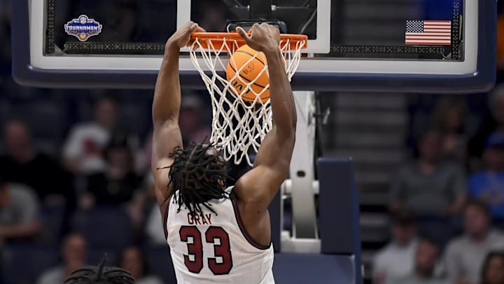 South Carolina basketball big man Josh Gray