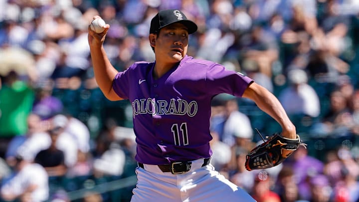 Tomoyuki Sugano is off to a great start in Colorado.