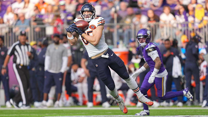 Cole Kmet stepped forward last week and has a possible matchup over the middle to exploit against Pittsburgh. Cole Kmet stepped forward last week and has a possible matchup over the middle to exploit against Pittsburgh.