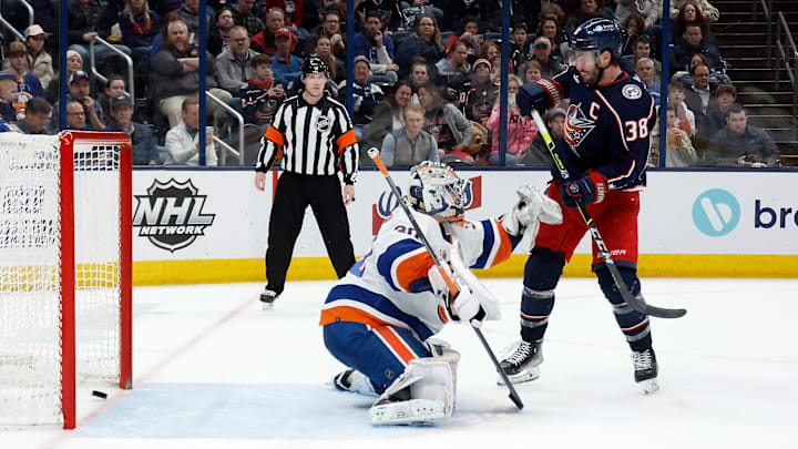 New York Islanders v Columbus Blue Jackets