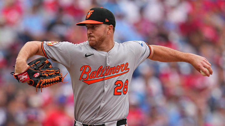 Baltimore Orioles pitcher Trevor Rogers