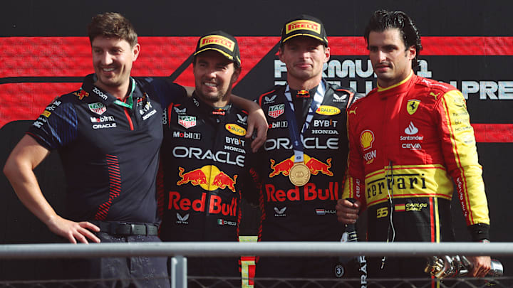 Sergio Pérez llegó segundo en el Gran Premio de Italia de F1 