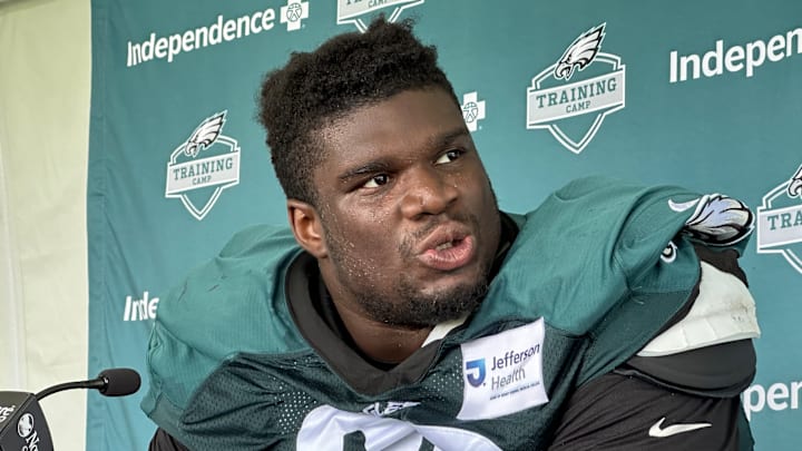 Eagles defensive tackle Jordan Davis Eagles defensive tackle Jordan Davis