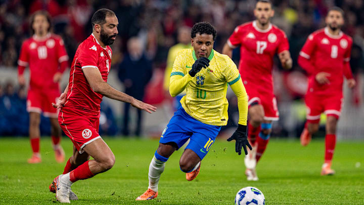 Brasil criou poucas oportunidades de gol em Lille