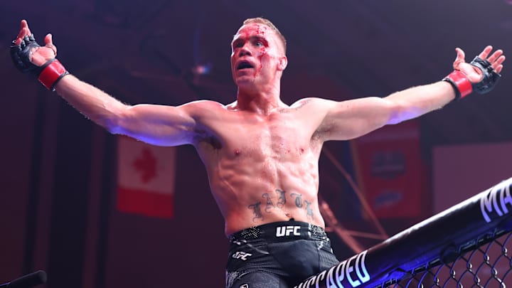 Landwehr has made his mark as much with his attitude and flair for the dramatic as he has for his outings in the Octagon. 