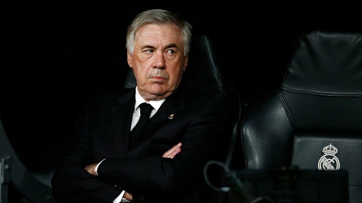 Carlo Ancelotti à la tête du Real Madrid.