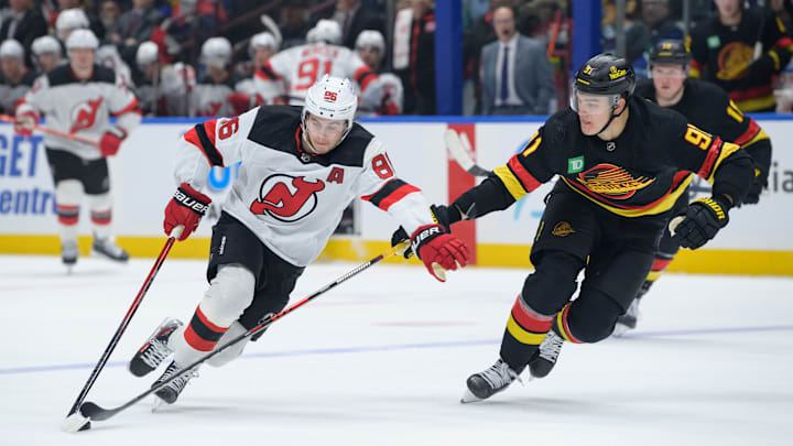 New Jersey Devils v Vancouver Canucks