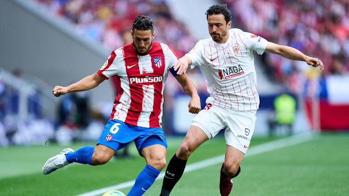 Thomas Delaney, Jorge Resurreccion 'Koke' Thomas Delaney, Jorge Resurreccion 'Koke'