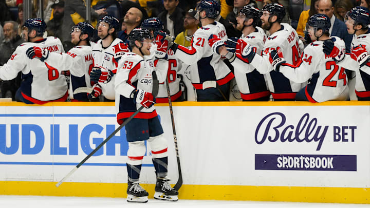 Ethen Frank, Washington Capitals Mandatory Credit: Steve Roberts-Imagn Images