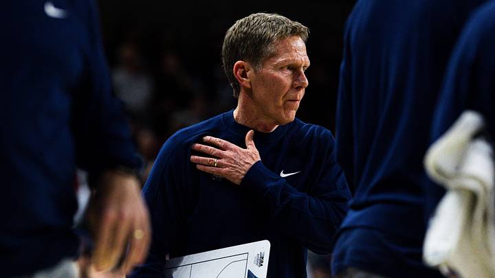 Gonzaga Bulldogs head coach Mark Few. Gonzaga Bulldogs head coach Mark Few.