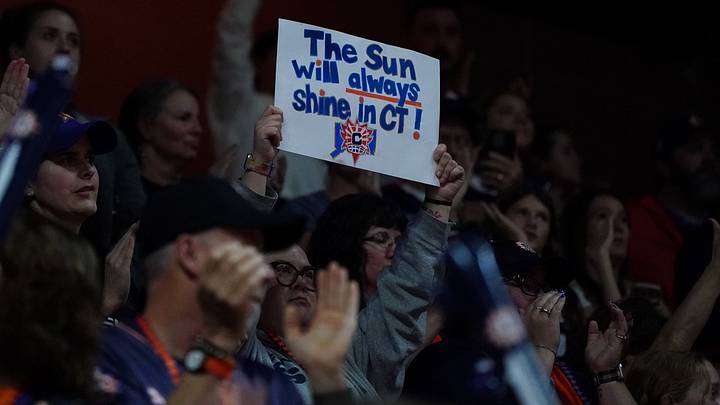 The Sun played their final game in Connecticut last week before the franchise moves to Houston. The Sun played their final game in Connecticut last week before the franchise moves to Houston.
