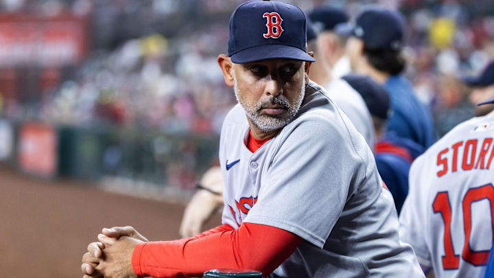 Former Boston Red Sox manager Alex Cora.