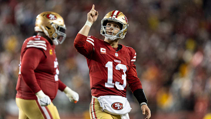San Francisco 49ers quarterback Brock Purdy (13)