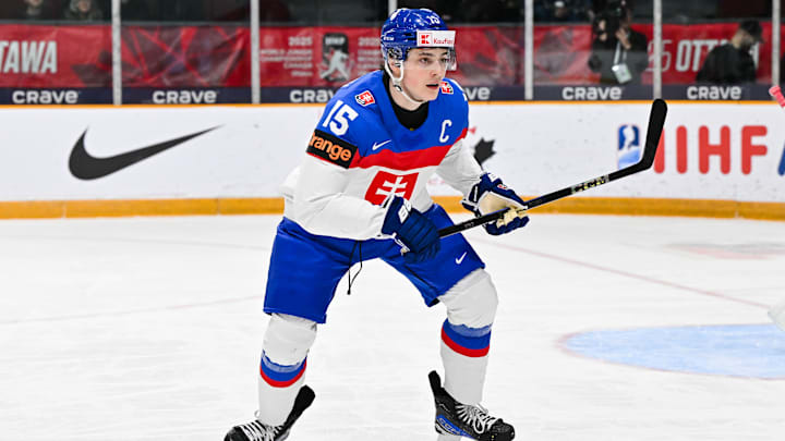 Switzerland v Slovakia: Group B - 2025 IIHF World Junior Championship