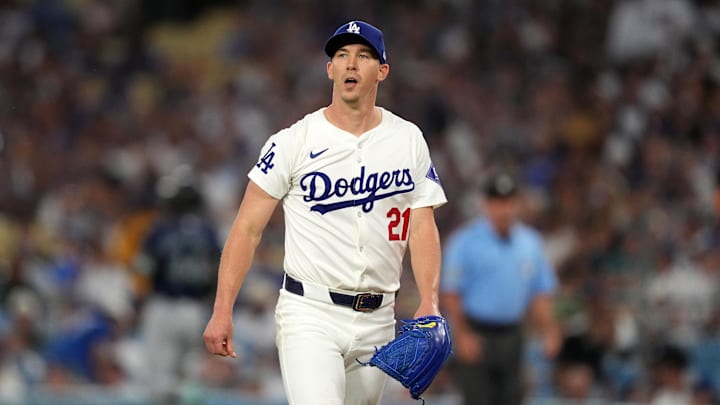 Los Angeles Dodgers starting pitcher Walker Buehler.