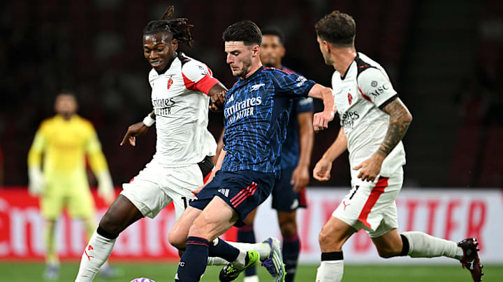 Arsenal defeated AC Milan in their first pre-season game of the summer.