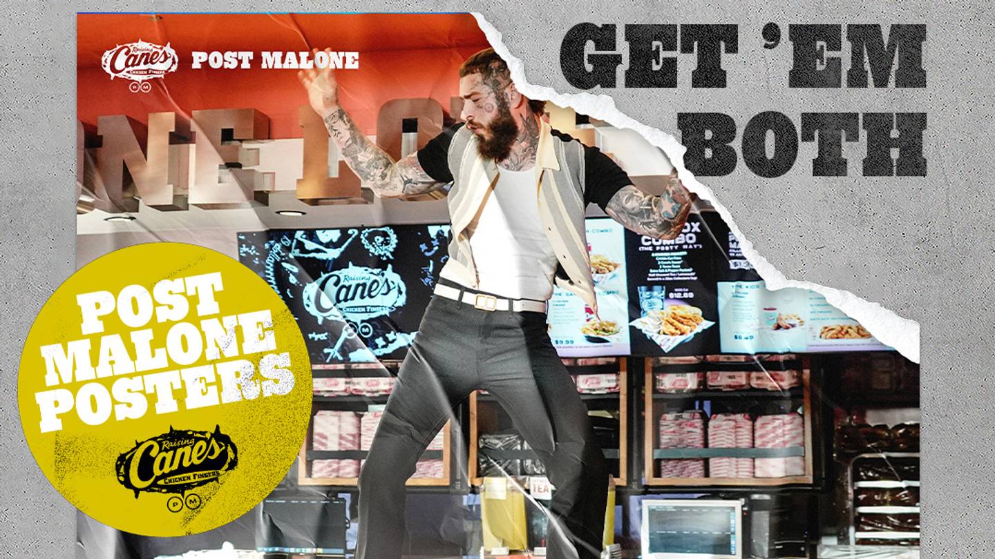 Raising Cane's and Post Malone are teaming up for a good cause