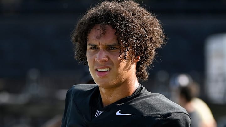 Eli Stowers stood out on Sunday. Eli Stowers stood out on Sunday.