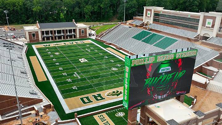 Buford High School's $62-million football stadium, Phillip Beard Stadium Buford High School's $62-million football stadium, Phillip Beard Stadium