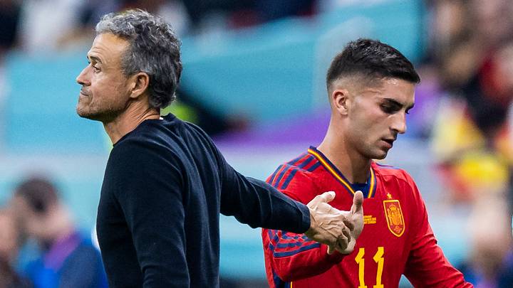 Luis Enrique, Ferran Torres Luis Enrique, Ferran Torres