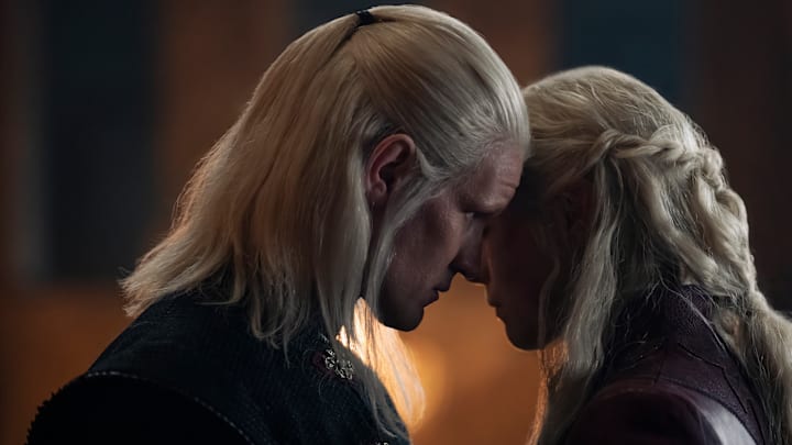Matt Smith and Emma D'Arcy in House of the Dragon season 2