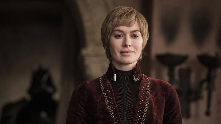 Lena Headey (Cersei Lannister) in Game of Thrones season 8 Episode 5, "The Bells" Lena Headey (Cersei Lannister) in Game of Thrones season 8 Episode 5, "The Bells"