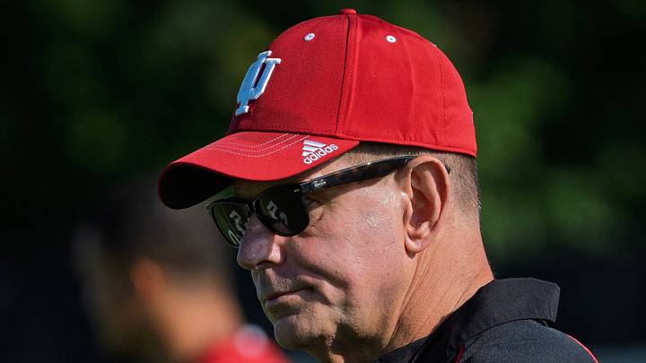 Indiana Head Coach Curt Cignetti during Indiana University's football camp practice on Wednesday, Aug. 5, 2026. Indiana Head Coach Curt Cignetti during Indiana University's football camp practice on Wednesday, Aug. 5, 2026.