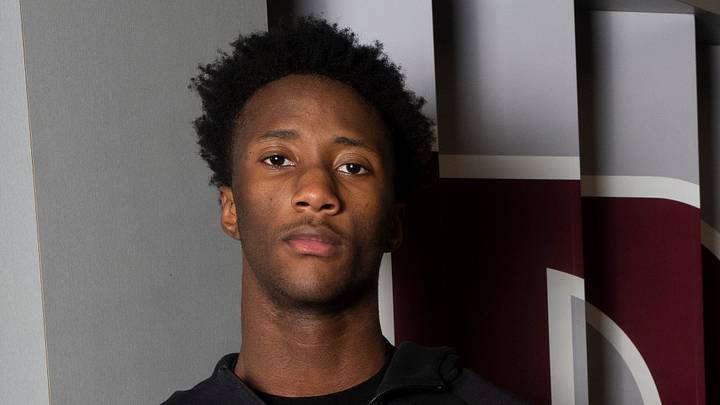 Collierville’s Tae Walden Jr., who was selected as The Commercial Appeal’s Defensive Player of the Year, poses for a portrait at Collierville High School in Collierville, Tenn., on December 12, 2025.