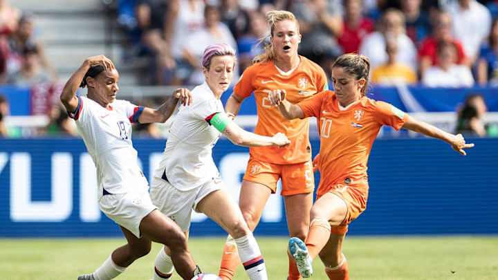 Estados Unidos e Holanda reeditam a final da Copa do Mundo Feminina de 2019