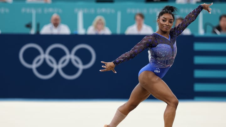 Simone Biles won her sixth Olympic gold medal on Thursday. Simone Biles won her sixth Olympic gold medal on Thursday.