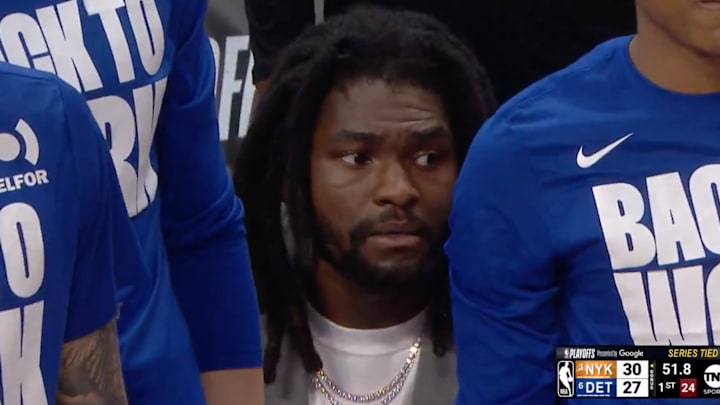 Isaiah Stewart didn’t do anything this time.