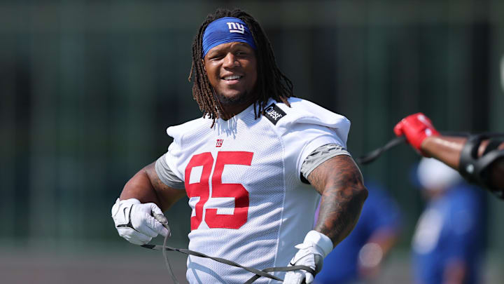 New York Giants defensive tackle Roy Robertson-Harris  