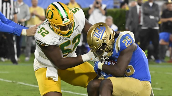 A'Mauri Washington proved as advertised in the middle, getting penetration that led to a turnover on downs.