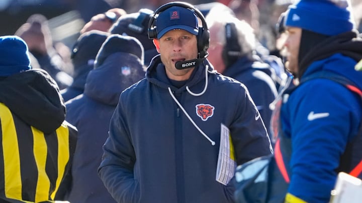 Chicago Bears head coach Ben Johnson.