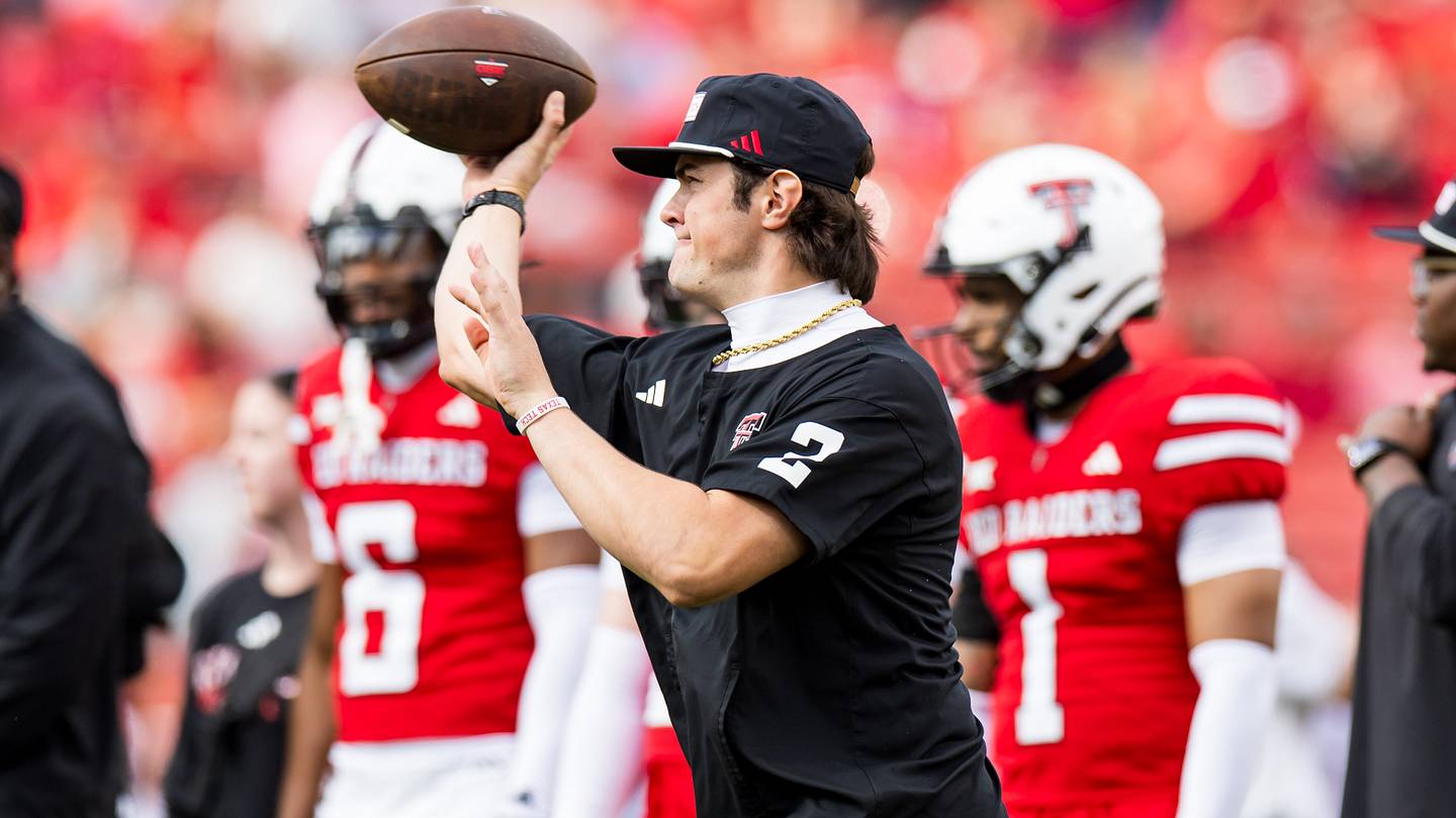 Texas Tech's QB Behren Morton Poised for Return