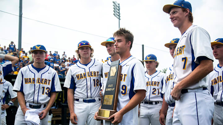 Dubuque Wahlert baseball is No. 1 still in the Iowa high school baseball rankings.