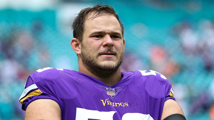 Minnesota Vikings center Garrett Bradbury