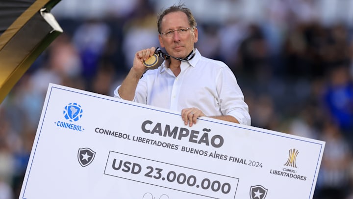 O Botafogo de John Textor é o atual campeão da Libertadores