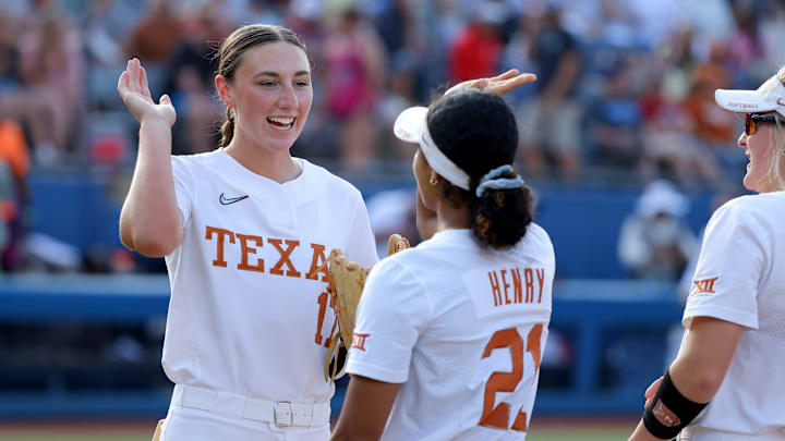 Texas was named the No. 2 overall seed for the 2026 NCAA Softball Tournament.