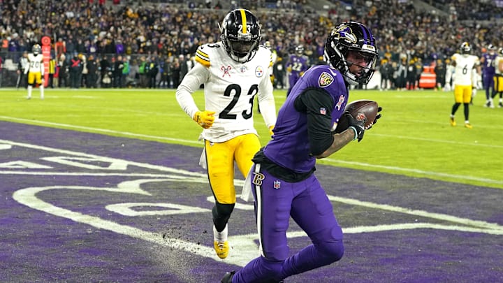 Bet on Roshod Bateman to find the end zone in the Wild-Card round against the Steelers.